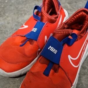 Nike Kids Red and Blue Sneakers